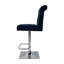 Segarra Swivel Upholstered Adjustable Height Counter Stool with Metal Frame-2009645627