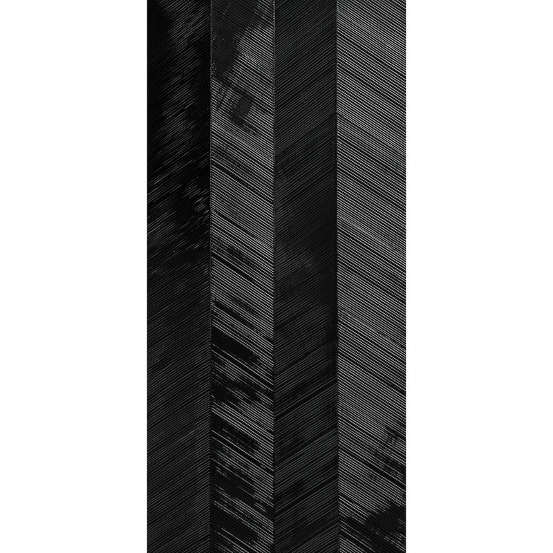 Chevron Texture Wallpaper, Onyx