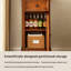 18.11 " L Solid Wood Bar Cabinet