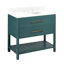 36" Robertson Single Bathroom Vanity Set with Oval Undermount Sink-75247233-75247234-75247236