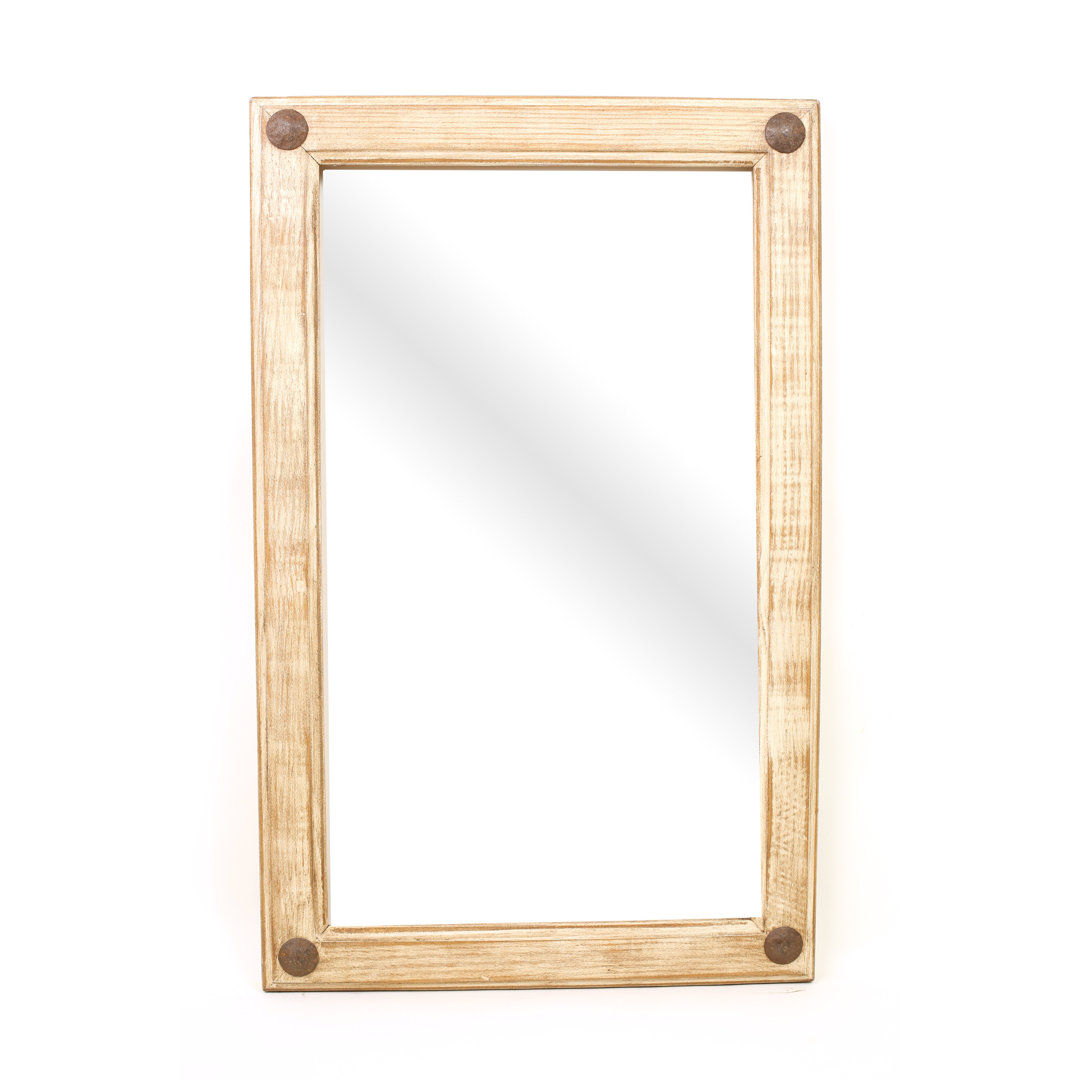 Febus Wood Wall Mirror Foundry Select