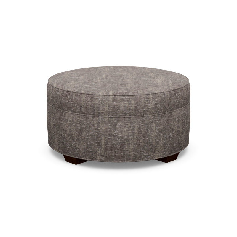 Round Ottoman, Walnut, 3906-73