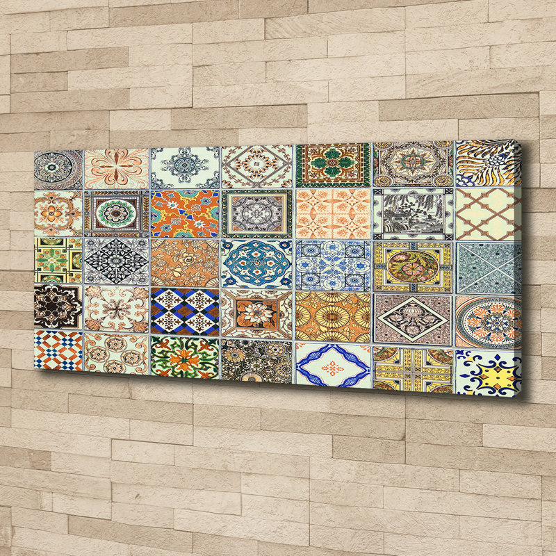 Ceramic Tiles - No Frame Print on Canvas