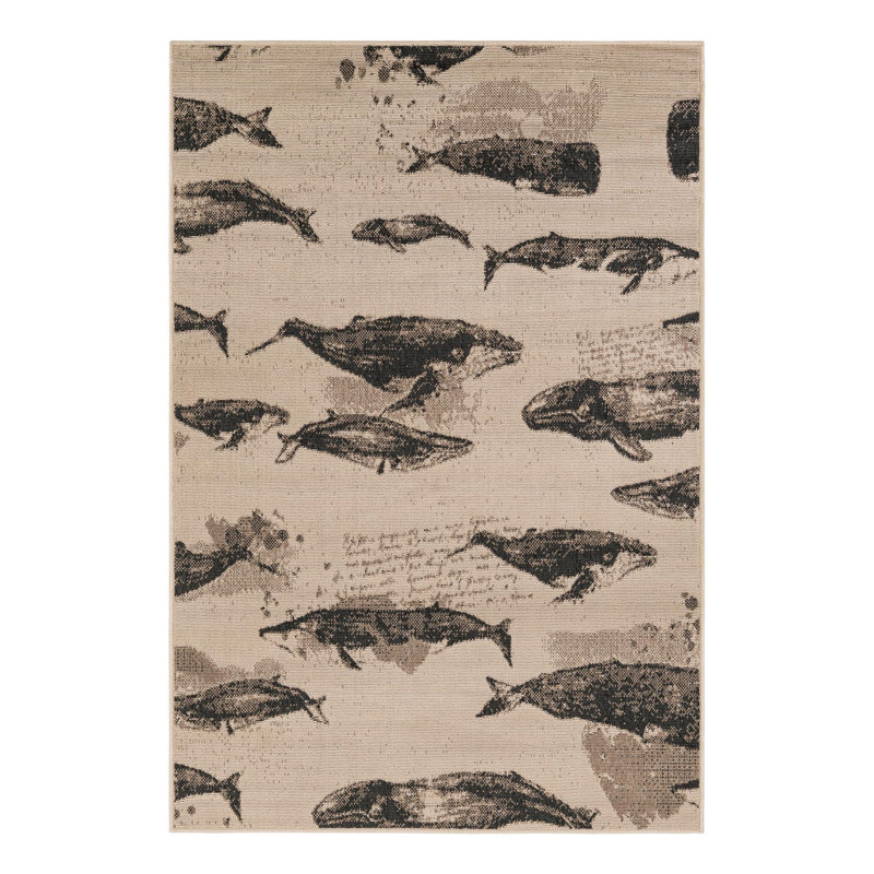 Angelys Indoor/Outdoor Area Rug, Rectangle 4'1" x 6'1"