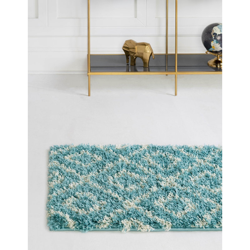 Annegriet Geometric Indoor Rug, Runner 2' x 5'