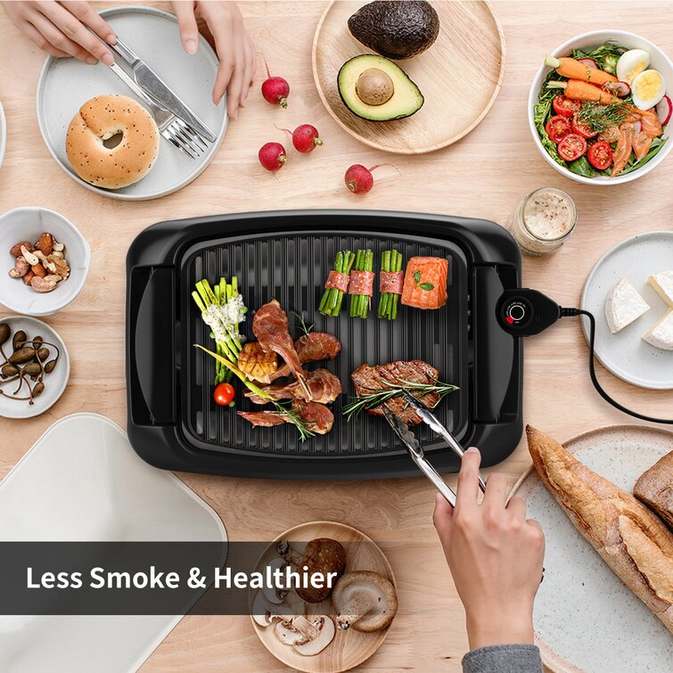 Buy Smokeless Electric Roast BBQ Grill Indoor Grill Nonstick Pan