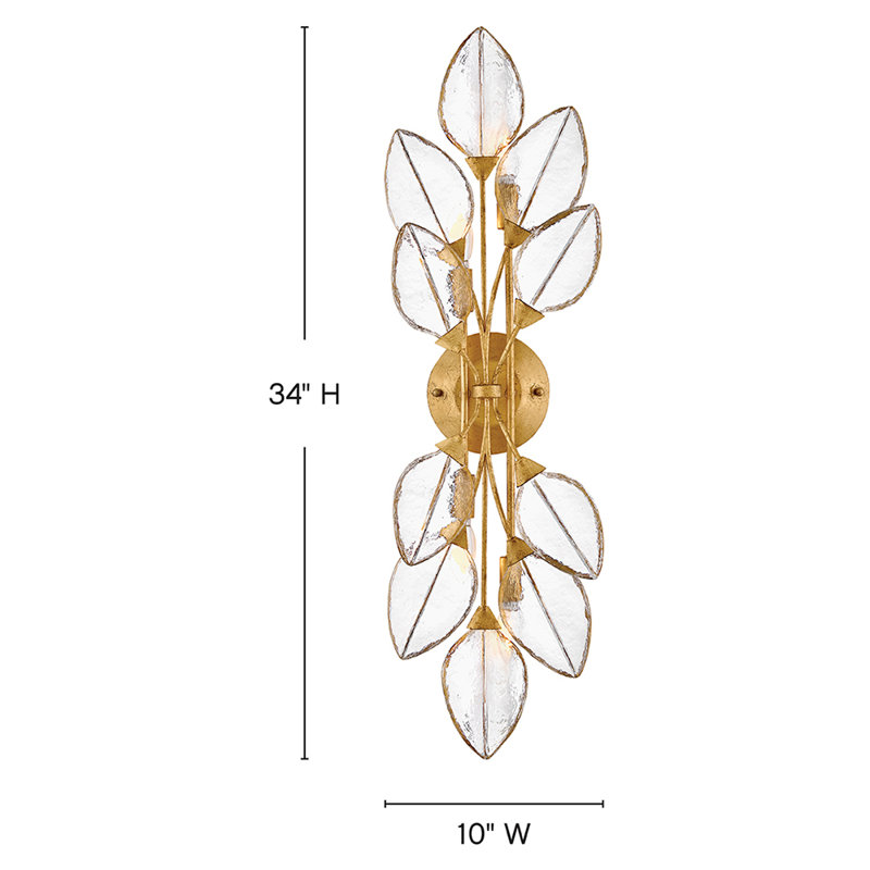 Amira 4 - Light Candle Wall Light
