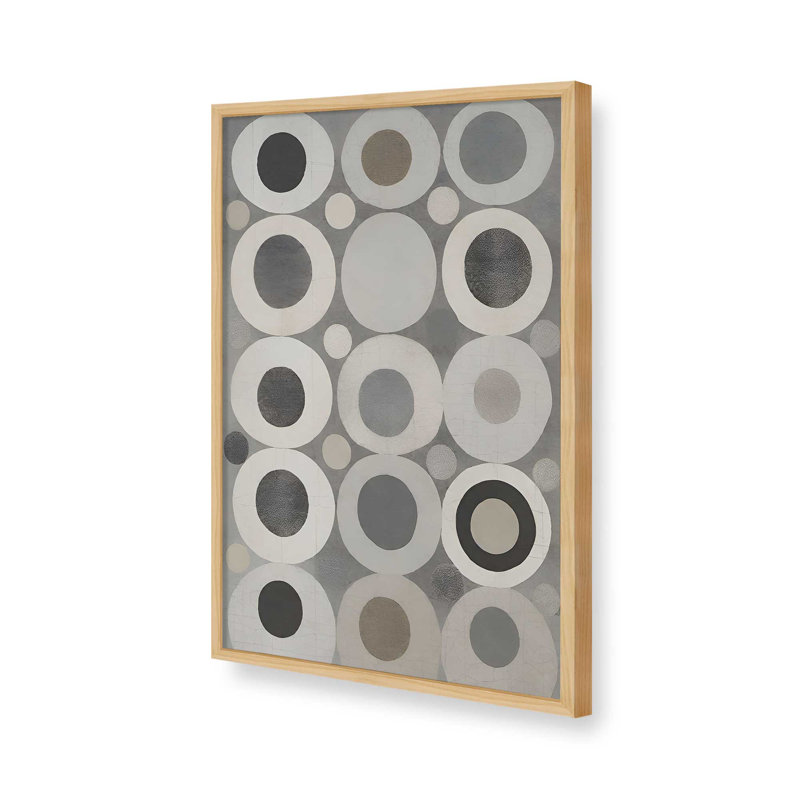 Impression sur toile gris en demi-teinte I par Elena Ray, Tanné, Impression sur cadre ouvert sans papier mat