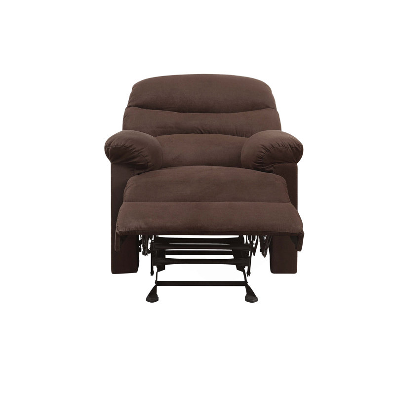 Fauteuil inclinable Smooth Motion avec support ergonomique et revêtement en microfibre moelleux