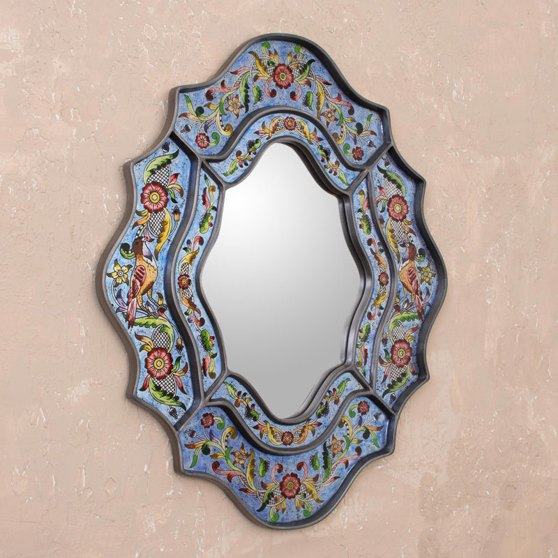 Trueblood Wood Scalloped Wall Mirror