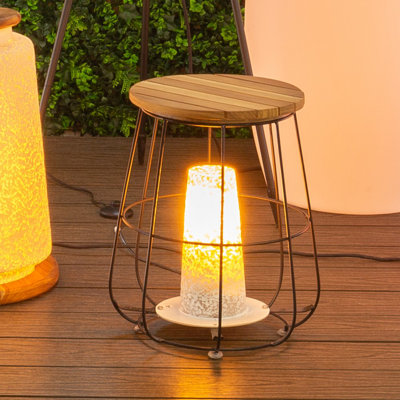 Madhav 44.5cm Plug-in Outdoor Table Lamp