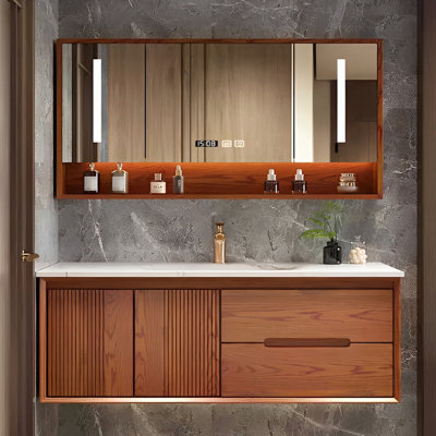 Chinese-style simple bathroom cabinet