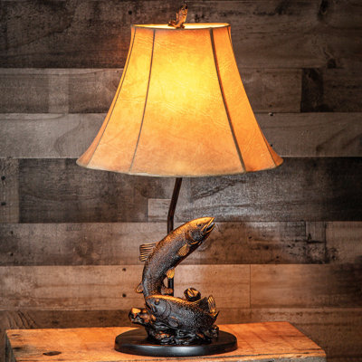 Lampe de table 25 po fish Emery