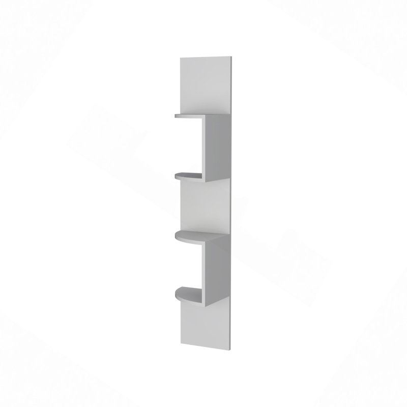 Modern Floating Shelves, Corner Wall Shelves, 4-Tier Floating Shelves For Stylish Storage, Space-Saving Design Fits Any Room, Modern & Sturdy
