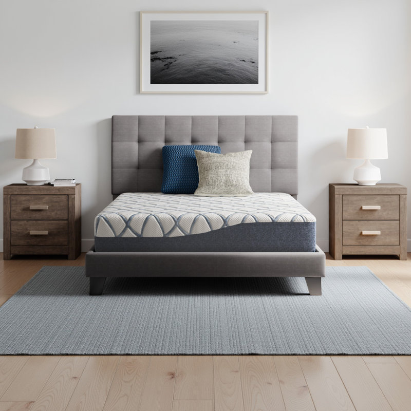 Signature Design By Ashley Chime Elite 2.0 Ultra Plush Memory Foam Mattress, Twin, 10"