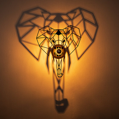 Melstone Wood Flush Mounted Sconce