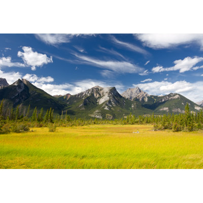 Beautiful Canadian Landscape, Jasper National Park, Alberta, Canada 1 Piece Wrapped Canvas Wall Art