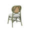 Chaise en rotin Aileen - vert-121850232