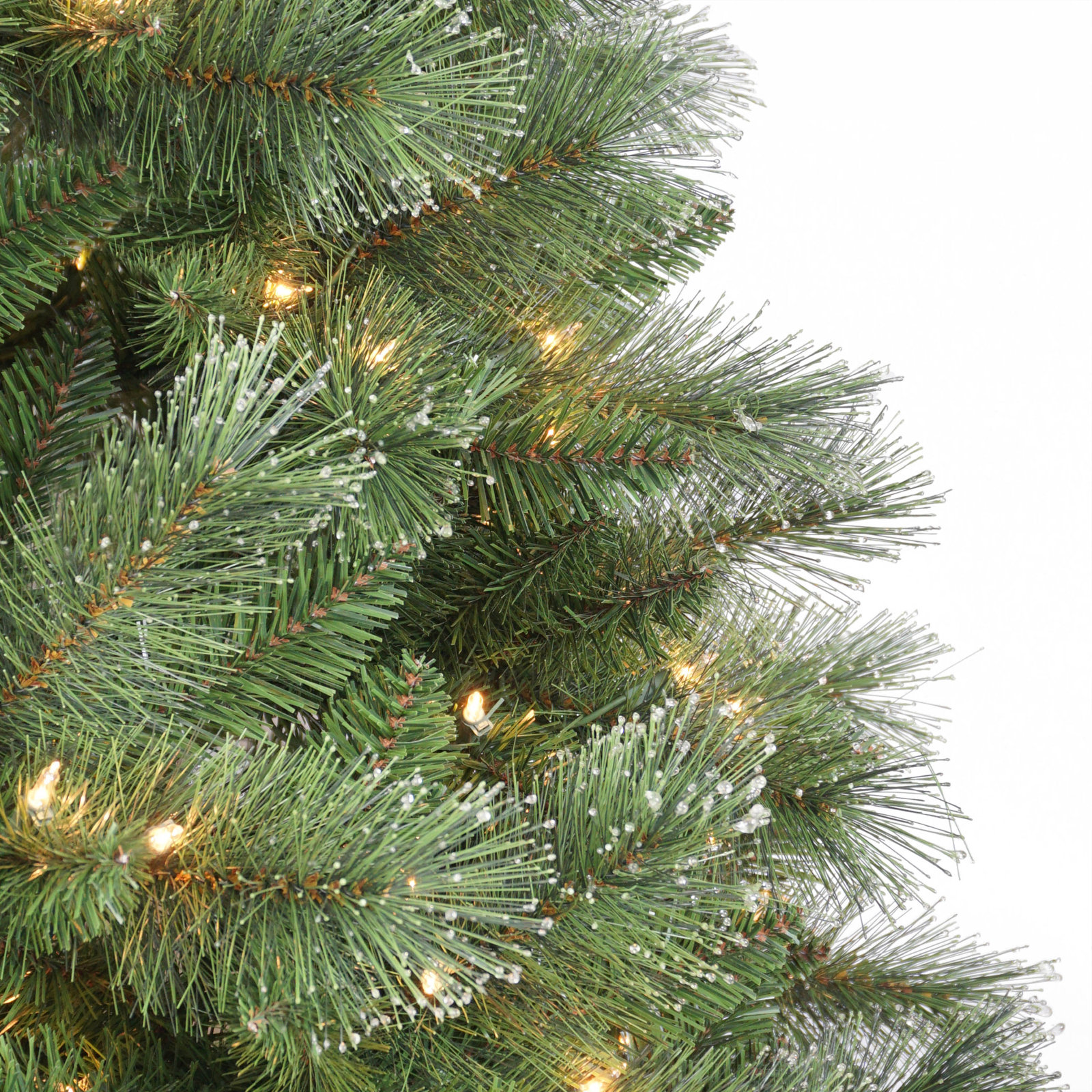 7.5' Pre-Lit Pine Christmas Tree