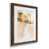 Papier, cadre noyer