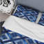 Blue Modern Rhombus I - Ensemble de housse de couette moderne-109145204