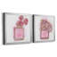 Golden Perfume I - ensemble de 2 reproductions d'art sur toile-1399995376-1399995377