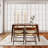 Kromer Space-Saving Solid Wood Bar Chairs(2 Sets)