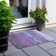 Machine Washable Indoor/Outdoor Cinead ACN1699 Purple Rug