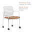 Chaise de salle d'attente empilable Naidus-363378715-363378719