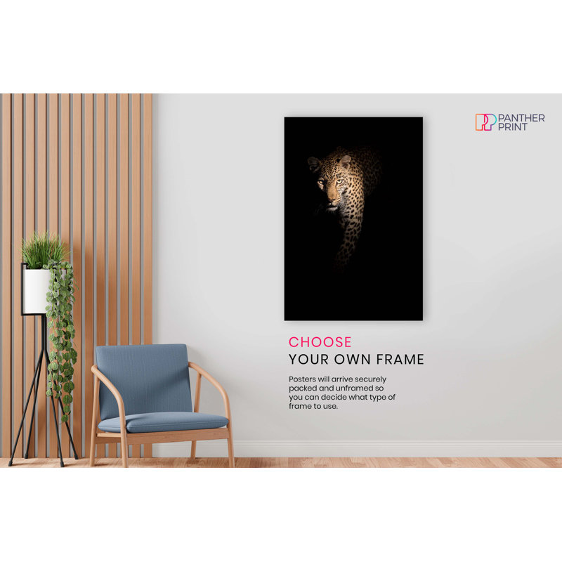 Panther Print Fine Art Prints - No Frame Print, 46cm H x 31cm W