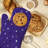 Ghostly Good Vibes Oven Mitt Cotton Twill