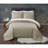 Truly Calm Antimicrobial Ring Stitch Solid Colour Comforter Set-50606712-50606717