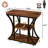 3-Tier End Table With Storage Shelves, Rustic Industrial Side Table For Living Room-1658023855
