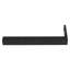 Mirror Black L-Shaped Mounting Bracket-1470607727