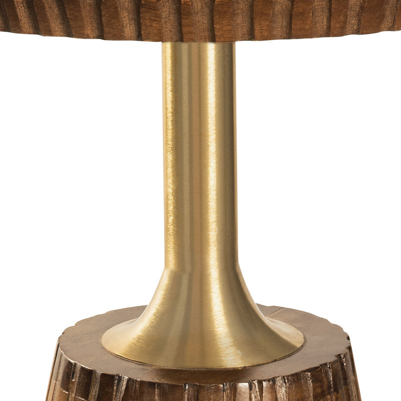Table d'appoint Portfolio, Miel doré