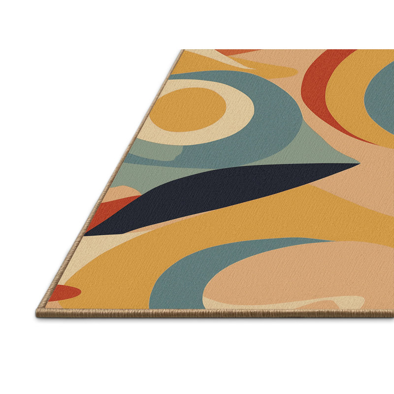 Bold Glow Rug, Square 3'