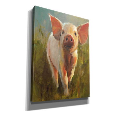«Epic Graffiti 'Morning Pig» par Cari J Humphry, impression Gic Morning Pig sur toile par Carl J Humphry