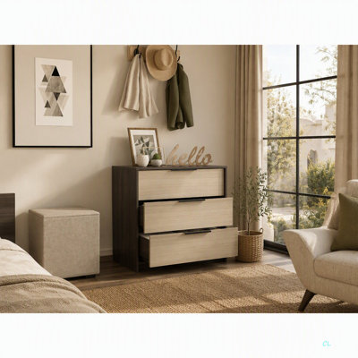 16.47 " W 3 - Drawer Dresser