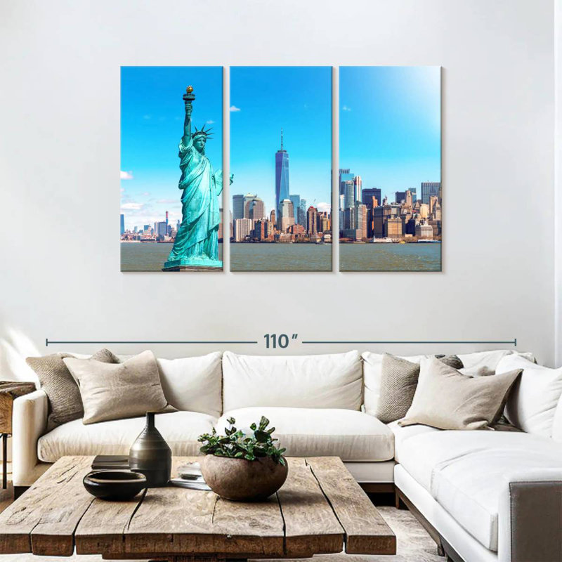 Rorry Statue Of Liberty, 48" H x 74" W