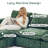 6-Piece U-Shaped Green Chenille Modular Sectional With Storage Arm-587709533