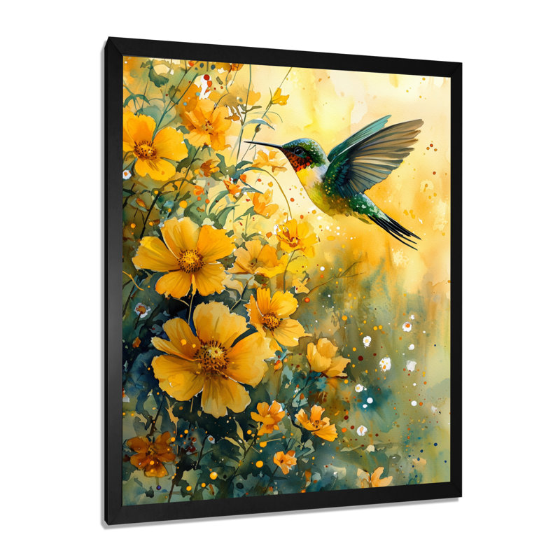 Morrison - Animals Canvas Art Print, Black, 20" H x 12" W, Single Picture Framed Print