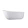 67-Inch Solid Surface Soaking Bathtub With Overflow For Bathroom