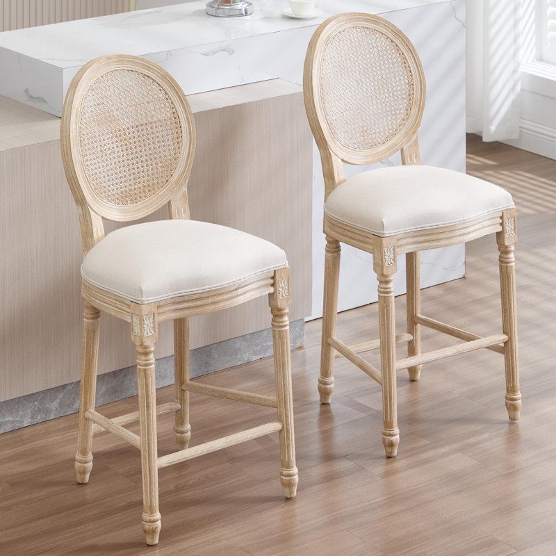 Chaises de salle à manger de style champêtre, Bar Stool (29.53" Seat Height)
