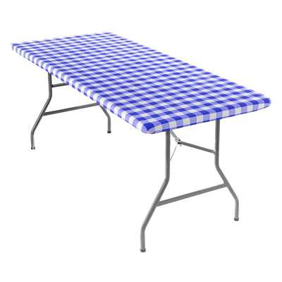 Picnic tablecloth PVC Convenient Outdoor Courtyard Table Cover Picnic Tablecloth Printed Elastic Table Cover