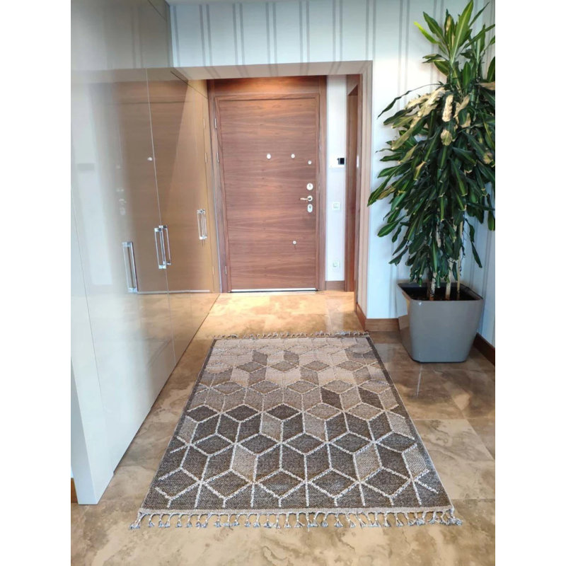 Laneta Indoor / Outdoor Rug, Carré 6 pi 7 po