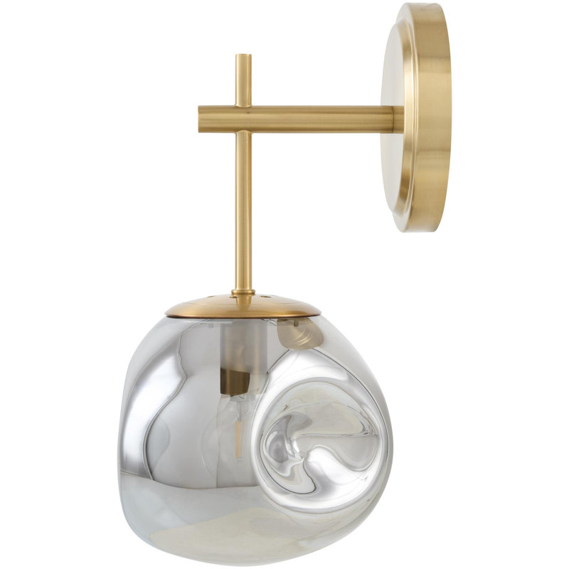 Molec Wall Sconce, 12" H x 6" W x 7" D, 1 Light