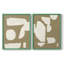 ChunkyAbstractI-Premium Framed Print -Ready to Hang - No Nails Required - No Nails Required-108021141-108021136