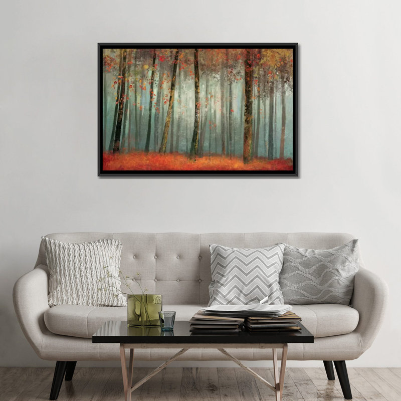 «Earthly Delight» par Allison Pearce, reproduction sur toile, H 18 po x l 26 po x P 1,5 po, Toile avec cadre noir