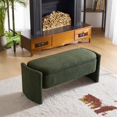 Simple Long shaped Ottoman Bench
