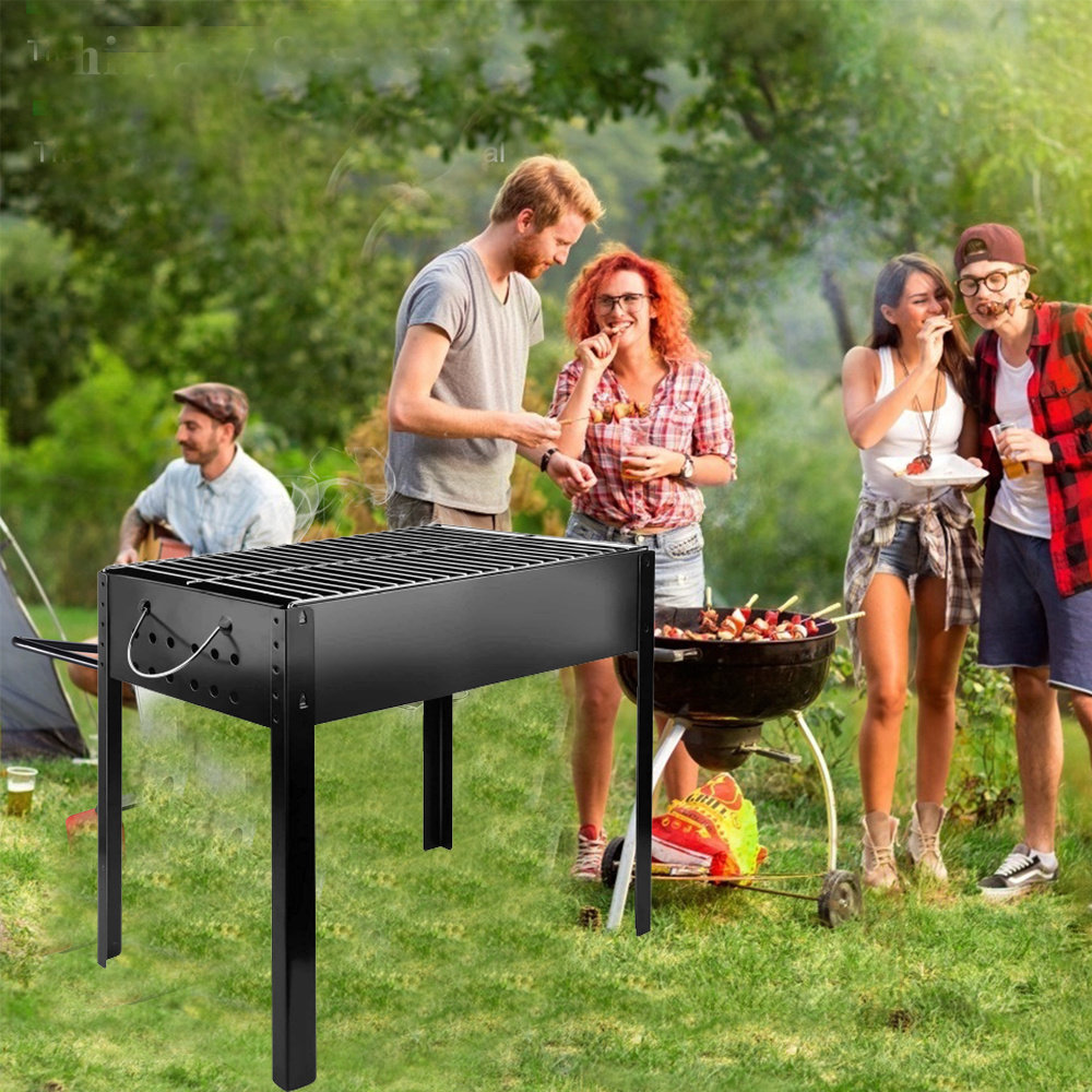 Everdure 20 Cast Iron Portable Charcoal Grill with Cover